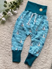 ♥ Pumphose Baggy Pants Kinder ♥ Gr. 80/86 NEU Handmade *Wasserwelt*
