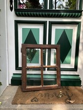 Süßes, kleines, Deko Holzfenster /Fenster Sprossenfenster Historisches Original￼