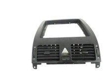 VW Touran Mittelkonsole Verkleidung Lüftungsdüse Klappe Abdeckung Dekor schwarz