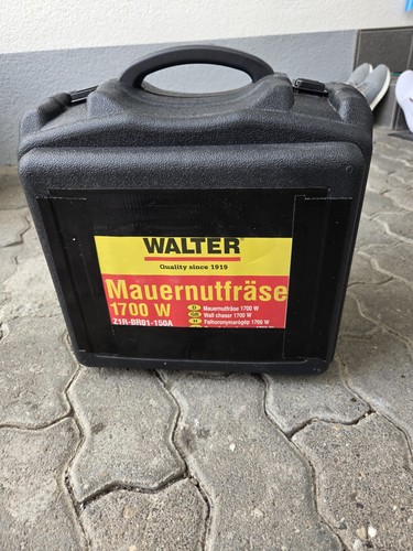 Walter mauernutfräse - walter,