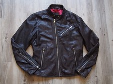 DIESEL R- RAMYTON LEDERJACKE GR. XL BRAUN BIKER- STYLE/ CAFE RACER