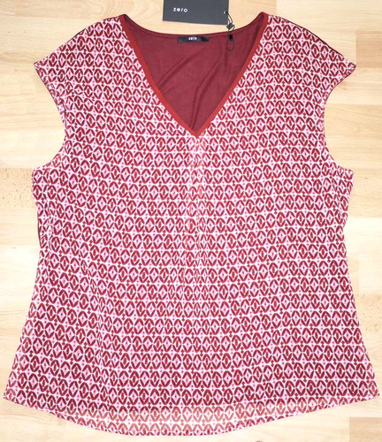 Zero bluse dunkel - zero,