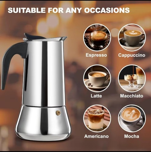Edelstahl espressokocher groß - edelstahl-espressokocher,