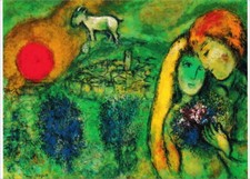 Kunstkarte marc chagall - marc,