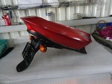 E2. Aprilia SR 125 Leonardo Komplettes Heck + Rücklicht + Blinker Kennzeichenhal