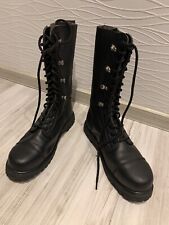 Ranger  Boots Stiefel mit Gürtelschnallen 43 schwarz 