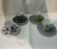 4x Espressotasse Mokkatasse Sammeltasse Rosenthal Palladiana Kensington Chelsea