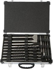 Makita Bohrer und Meißel Set 13 tlg. Alukoffer D-42400