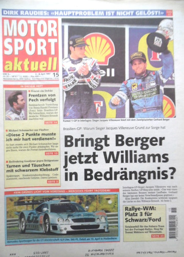 Motor sport aktuell 1997 - aktuell,