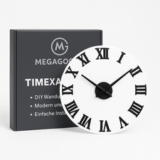 3D Wanduhr Acryl rund