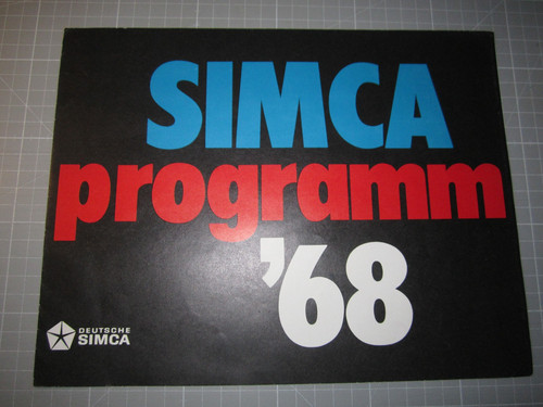 Simca 1000 sportcoupe 1200 s - sportcoupe,