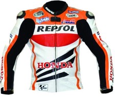 HONDA REPSOL Biker Lederjacke