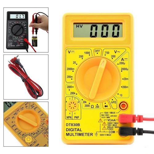830b digital lcd - lcd, multimeter