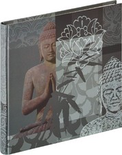 Fotoalbum Buddha 26x25 cm grau