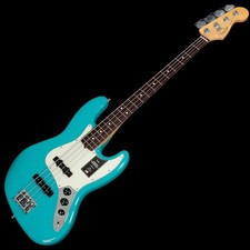 Fender American Pro II Jazz Bass Rosewood Miami Blue Gebraucht