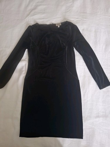 Armani collezioni samt kleid - samt,