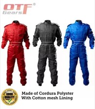 Go Kart Cordura Rennanzug SCHWARZ-ROT-BLAU - Neujahr Angebotspreis