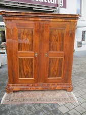 Spät Biedermeier Schrank "