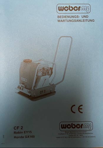 Weber rüttelplatte - weber,