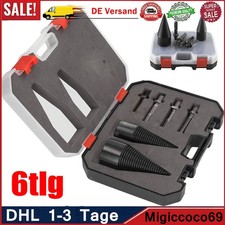 6stk Holzspalter Kegelspalter