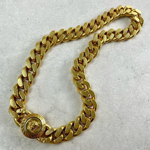 Versace medusa halskette - versace,