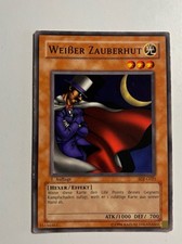 Yu-Gi-Oh Weißer Zauberhut SDJ-G021 Hexer Licht 