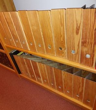 20 Stehsammler Echt-Holz, hochwertig verarbeitet, NUR an Selbstabholer