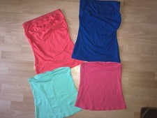 4 Trägerlose T-Shirts, Oberteile, Größe S