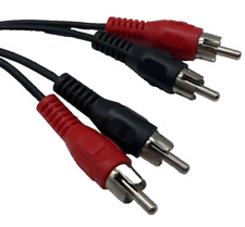 2,5m Cinch-Kabel Audio Anschlusskabel 2x RCA-Stecker Stereo RCA HiFi Chinch