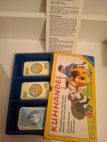 Kartenspiel kuhhandel von - kartenspiel,