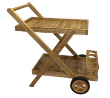 Teakholz Servierwagen SIMPLY