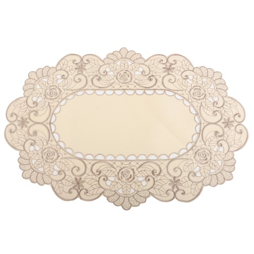 Bestickte spitze tischtuch - spitze,