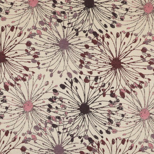 Polsterstoff blume lila - polsterstoff,