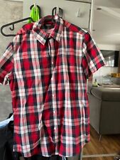 Smog Kurzarm Hemd kariert L Herren