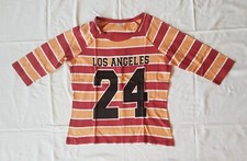 T-Shirt Damen Größe 40 Peckott gestreift mehrfarbig