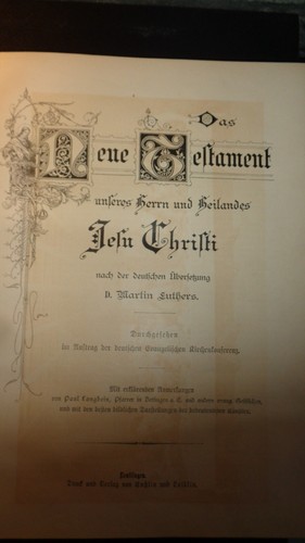 Das neue testament - das,