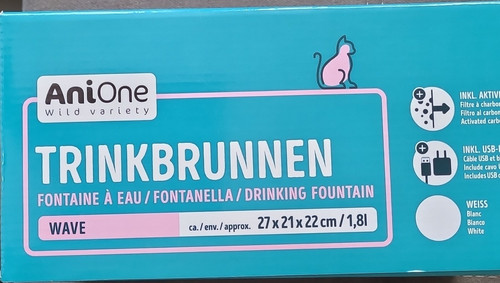 Anione wave trinkbrunnen weiß - wave,
