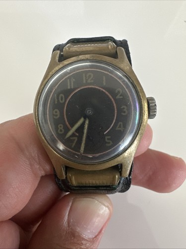 Vintage militäruhr uhr 40er - vintage,