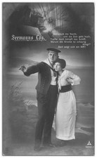 AK Marine Feldpost 1914 Seemanns Los - Karte aus Bremerhaven - Nürnberg