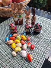 Konvolut Ostereier Erzgebirge 27 Teile