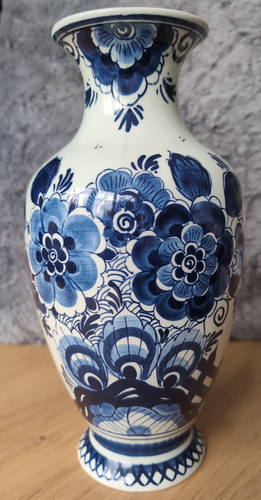 Vase delft blau mit - vase,