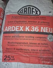 25 kg ARDEX K36 NEU Bodenspachtel Nivelliermasse Ausgleichmasse Spachtelmasse
