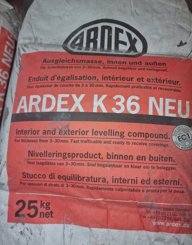 Ardex 36 neu - 36,
