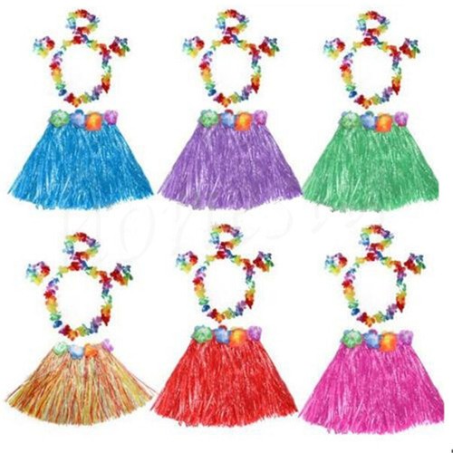 30cm hawaiian grass hula - hawaiian,