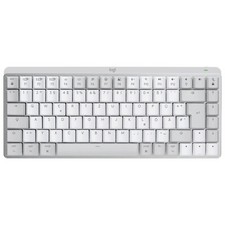 Logitech MX Mechanical Mini für Mac Wireless Tastatur Bluetooth USB Hellgrau