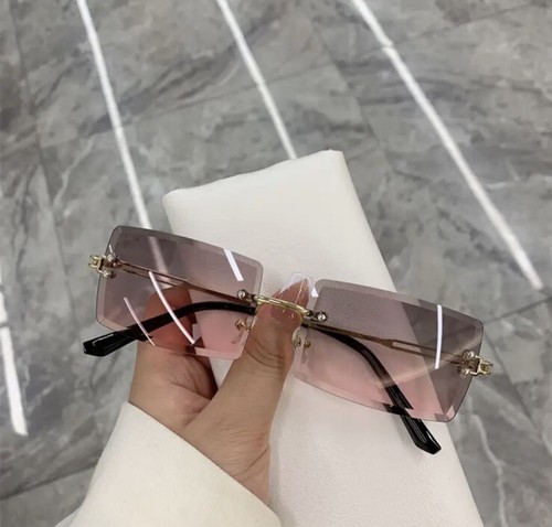 Sonnenbrille schwarz rosa - sonnenbrille,