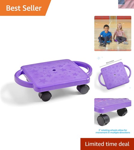 Purple indoor scooter board - purple,