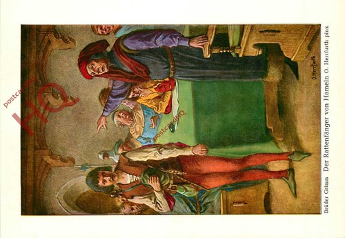 Ansichtskarte brüder grimm - ansichtskarte>>brüder,