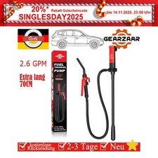 Fasspumpe Kanisterpumpe Elektrische Umfüllpumpe für Wasser Öl Diesel Benzin Neu