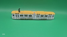 Siku Strassenbahn 1615,gelb/weiß 